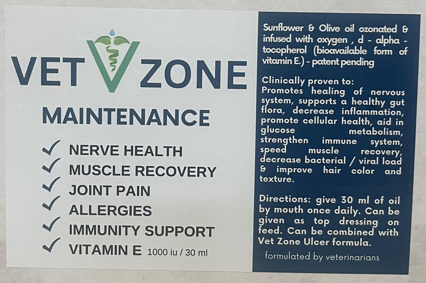 Vet Zone Maintenance