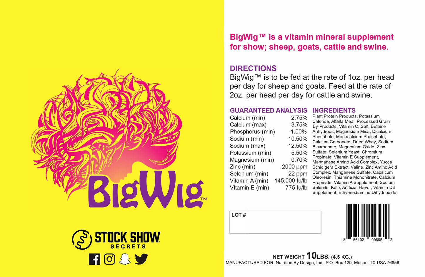 Big Wig Hair Supplement